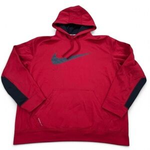 Nike Men’s Large Red & Black Therma-FIT Hoodie